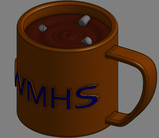 Look at this awesome design a student created! I've never seen such tasty #digitalmarshmallows Have a safe and restful break 'RINES fam.