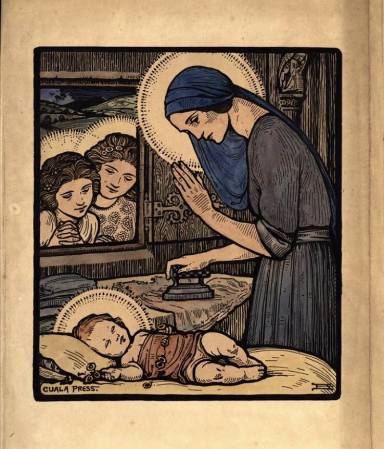 Multitasking mother #Nativity #Xmas #natale #cualapress 
#beatriceelvery 1910