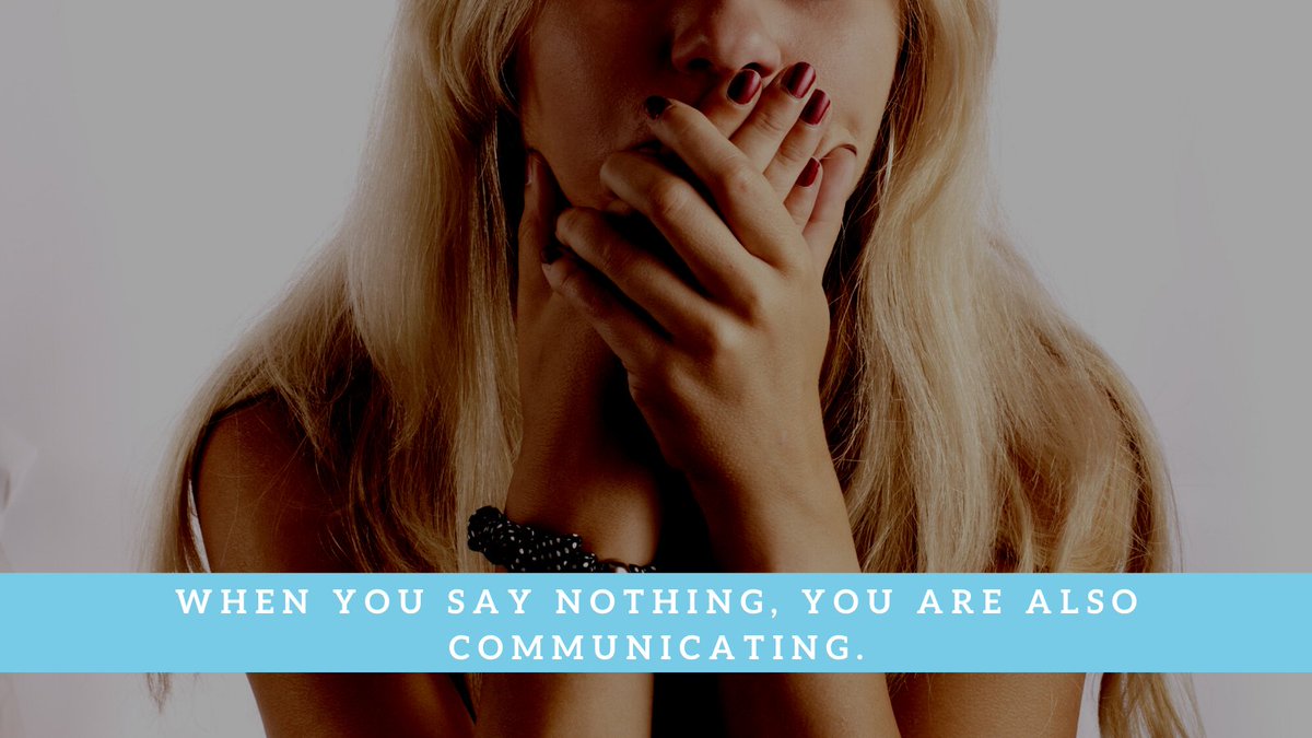 VirtualOrator's tweet image. Communication is made of words, silences, and gestures.

#nonverbalcommunication #communicationskills #effectivecommunication