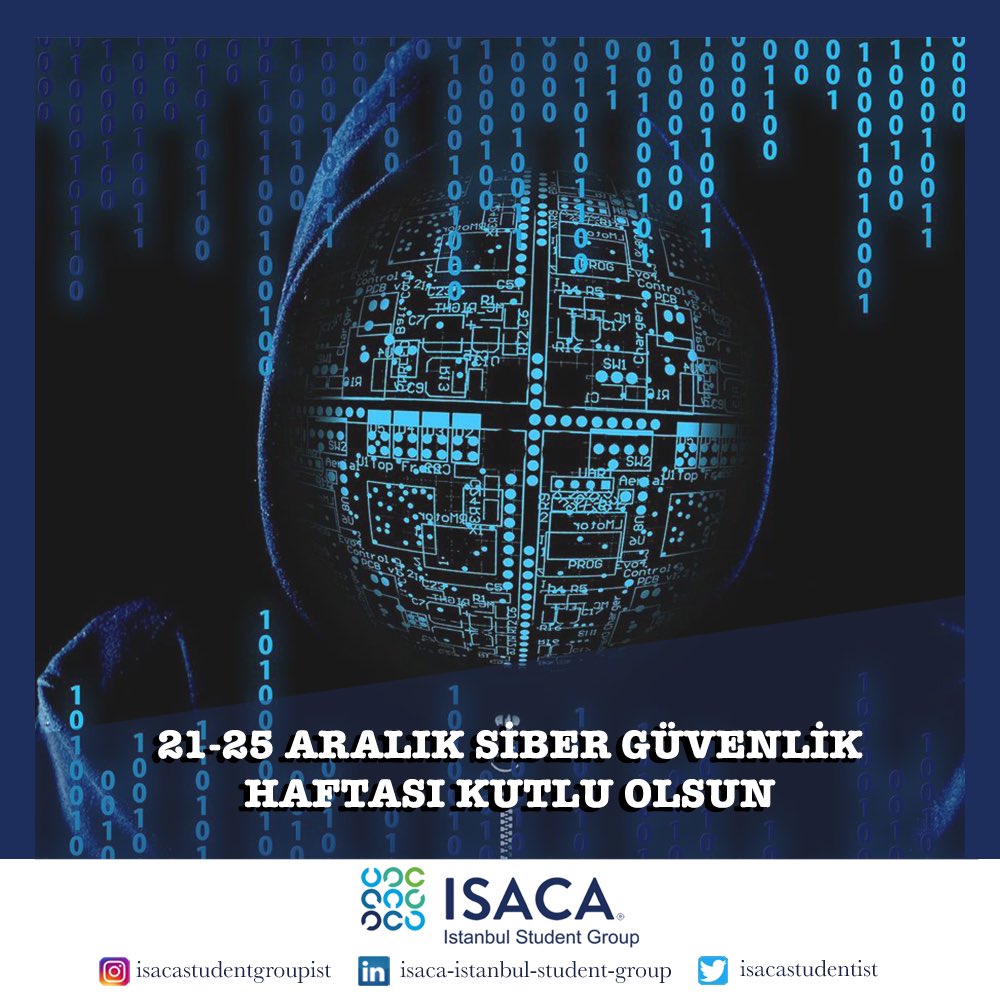 ISACA Istanbul Student Group tweet media