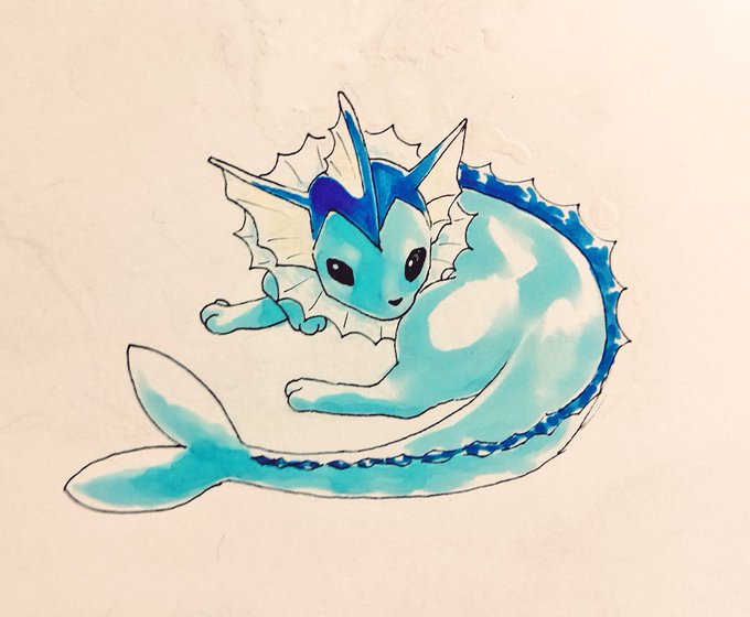 シャワーズのtwitterイラスト検索結果