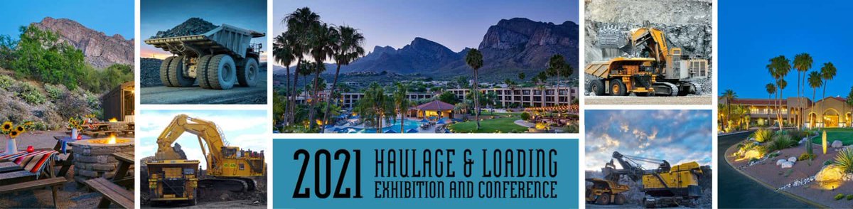 haulageloading's tweet photo. Registration is open for Haulage and Loading 2021 to be held March 14-17 in Tucson! Early bird deadline is December 31! #haulageandloading2021
https://t.co/2iNZPcsHBC https://t.co/J61VHhxmCx