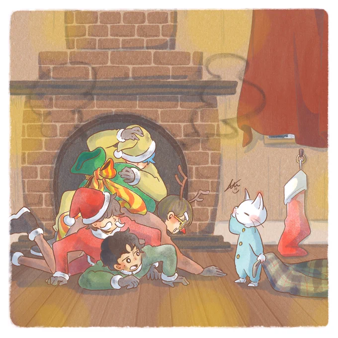 あわてんぼうのサンタクロースたち #MerryChristmas #BUMPOFCHICKEN 