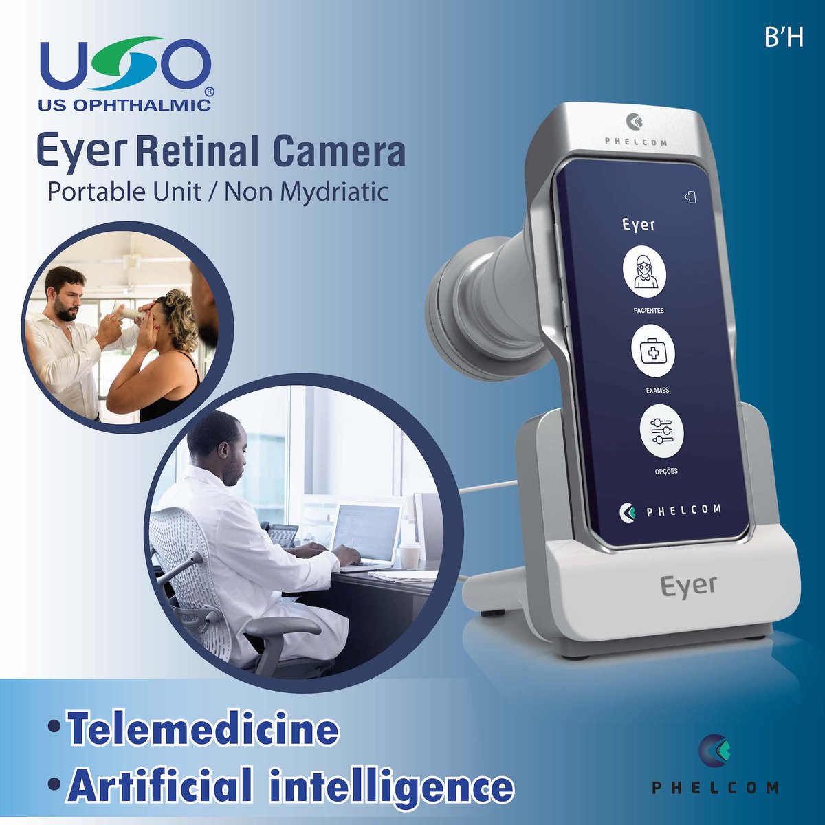 usophthalmic's tweet photo. Eyer retinal camera
The best solution for prevention of retinal diseases

👉 Embedded artificial intelligence

👉 Telemedicine

Learn more 
🌐https://t.co/0FUWag8Hvs 

☎️more information, 

📞+1 (888) 881-1122 
Visit us at: https://t.co/v8B74jJrTd
📧 marketing@usophthalmic.com https://t.co/TIOA8tYdux