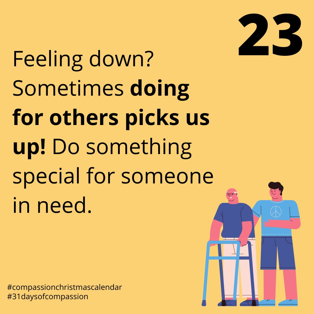 CRLinaction's tweet photo. There's alot of discussion about something called #compassionfatigue and our #research does not show that. Rather, when you engaging in true compassion - you become energized, enlivened and more full (Just think Mother Teresa!).  #31daysofcompassion #compassionchristmascalendar https://t.co/jcF6u7C7oh