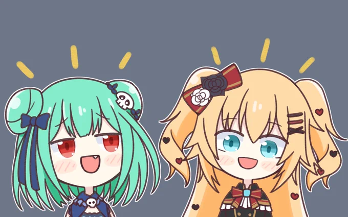 感想会の2人もよかったです
#絵クロマンサー #はあとart 