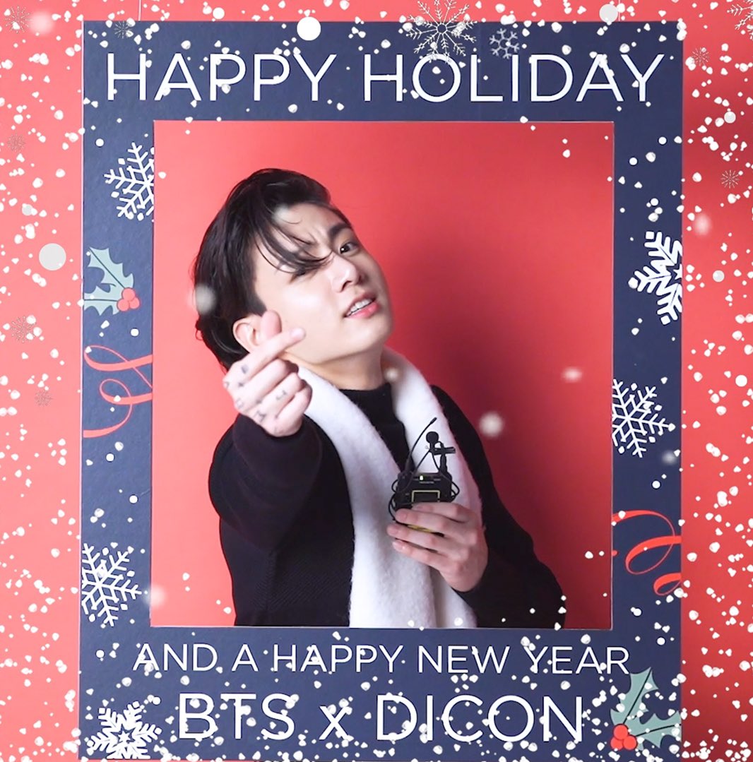 choi_bts2's tweet photo. Dicon Happy Holiday 
@BTS_twt 
Jimin, Taehyung &amp; Jungkook https://t.co/zgBZYSKlSu