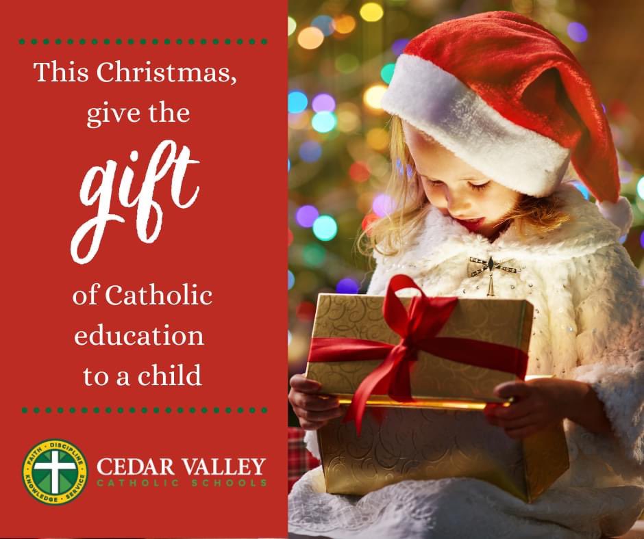 CVCS_Waterloo's tweet photo. By donating to @OurFaithSTO you are giving a child a gift that they will cherish for the rest of their life: Catholic education. 

Donate today at: https://t.co/ZE8GIAqTWv https://t.co/9DnlzPTlPB