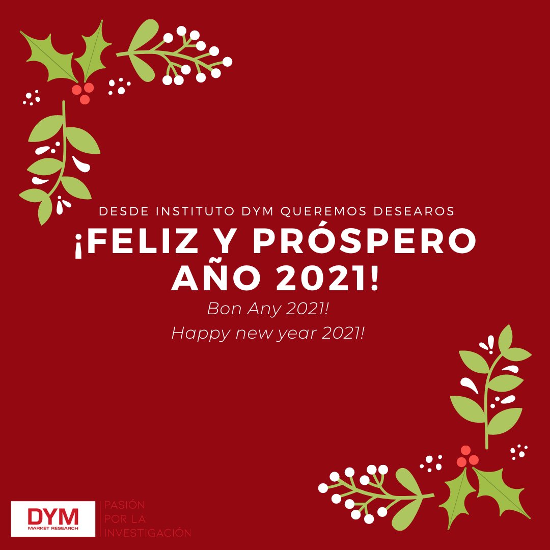 🥂🎉🎇¡Feliz y próspero año 2021! 🎇🎉🥂
Nuevo año, nuevos retos, pero la misma #PasiónPorLaInvestigación que cuando comenzamos en 1.962.