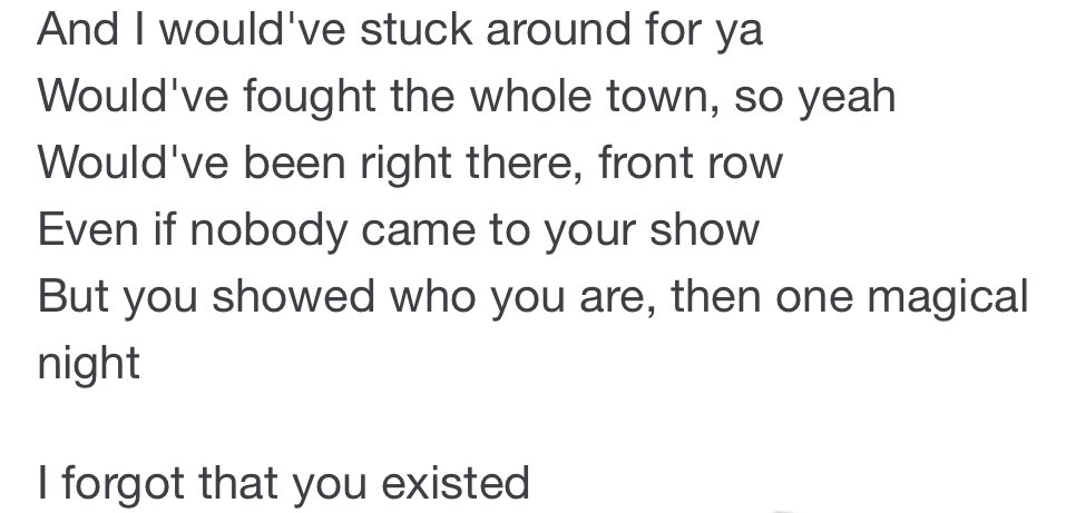 Haas as I Forgot You Existed