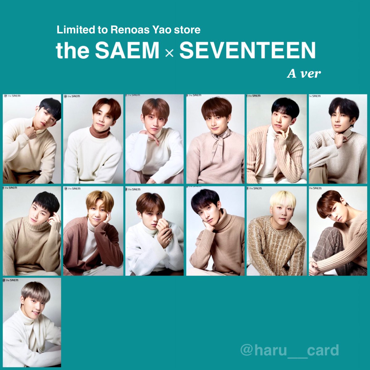 年末のプロモーション大特価! ザセム thesaem ジョンハン ペーパー