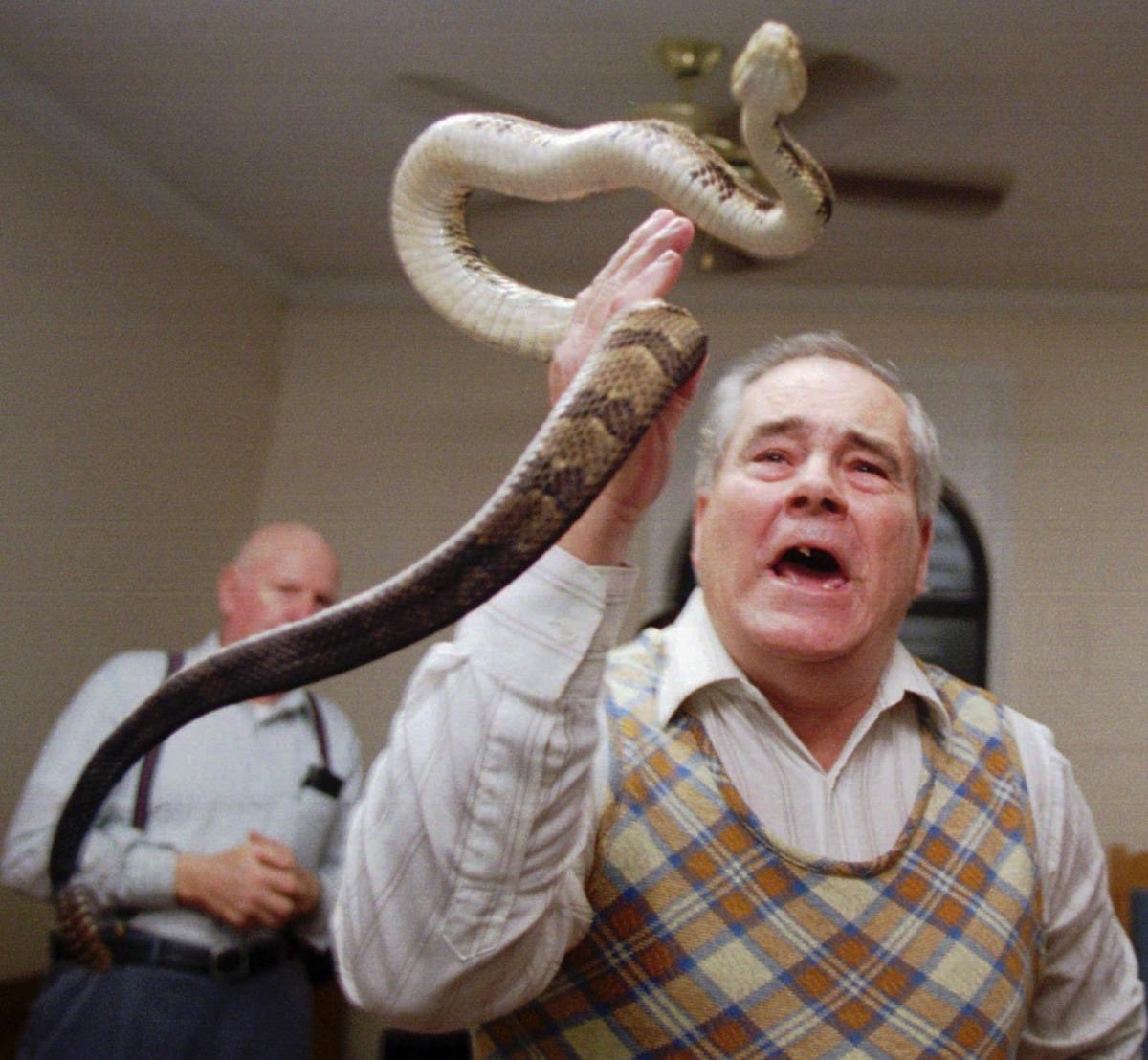 I’m going to share an interesting tidbit of my life that may help some people understand my (seeming) hyperbole, but hear me out. I was raised by a cult, and one practice was snake-handling. Yes, you read that right. Why snake-handle? 1/x