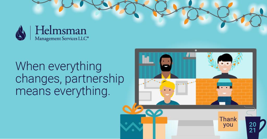 HelmsmanTPA's tweet photo. A time to look forward. A time to say thanks. This holiday season, we’re especially grateful for the partnerships and friendships that sustain us. Here’s to a bright holiday season and an even brighter new year! https://t.co/iggTaqyAhg