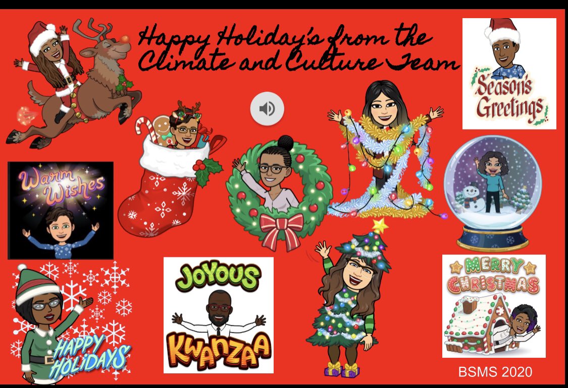 jhilledtech's tweet photo. Happy Holidays! Stay Safe! See you in 2021! @BSMS_PGCPS @PrincipalBSMS https://t.co/V2rLfEPEFo