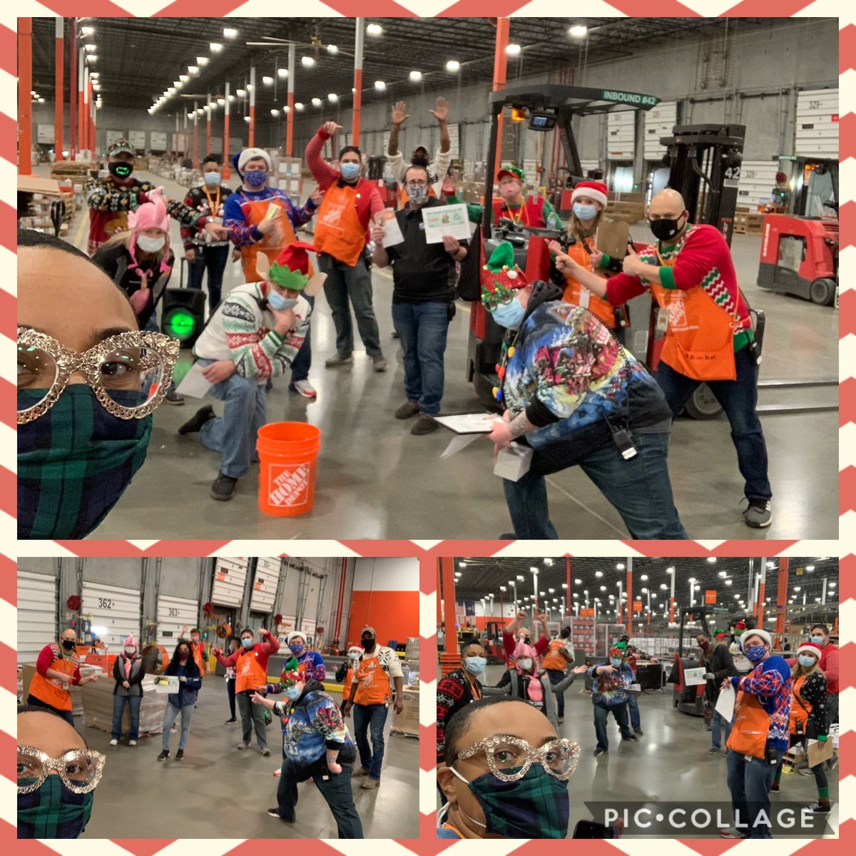 SMThomas08's tweet photo. Congrats to @MReeves2010, Amy, and Ineke on Owning The Moment! #MIB #UglyChristmasSweaterEdition #OTMBucks #K3 #BRAVOCARD https://t.co/Pcrwgl1BBx