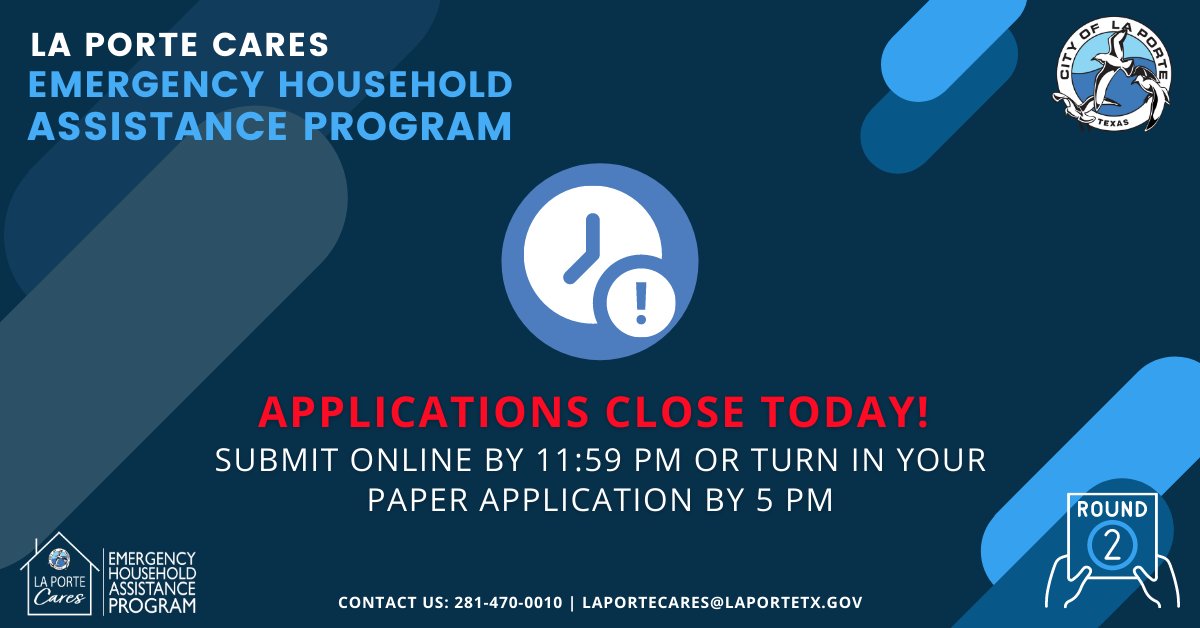 lpoem's tweet photo. #ClosingToday | Applications close today at 11:59 PM using the online system. Paper applications are due by 5:00 PM to Emergency Management at 3001 N. 23rd St.
Complete your application here: https://t.co/CIO2tbGjPX https://t.co/ON0xFkOWMP