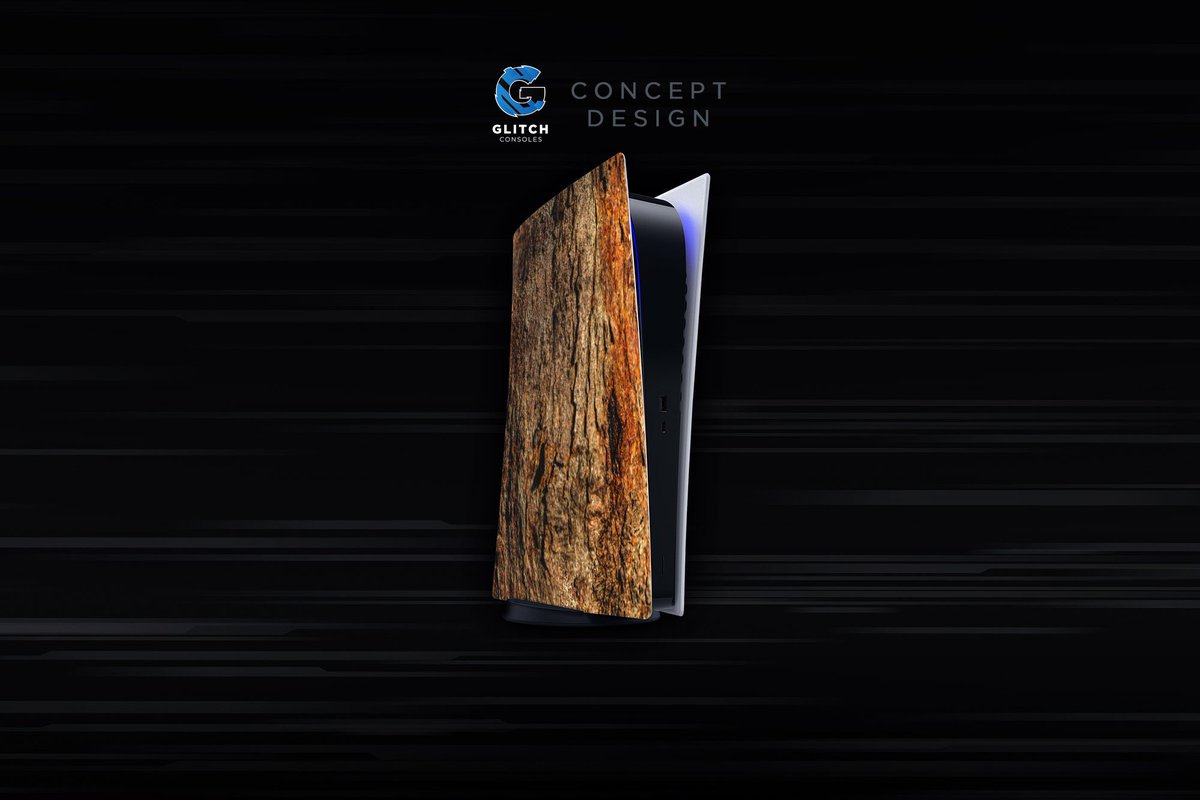 GlitchConsoles's tweet photo. We’re playing around with some new concept designs to see what gamers might like. What do you think of this? Tree bark.
#glitchconsoles #grandopening #comingsoon #ps5skins #consoleskins #controllerskins #whatdoyouthink #votenow #ps5 #playstation #console #treebark #treebarkart https://t.co/jSUXqCR7ll