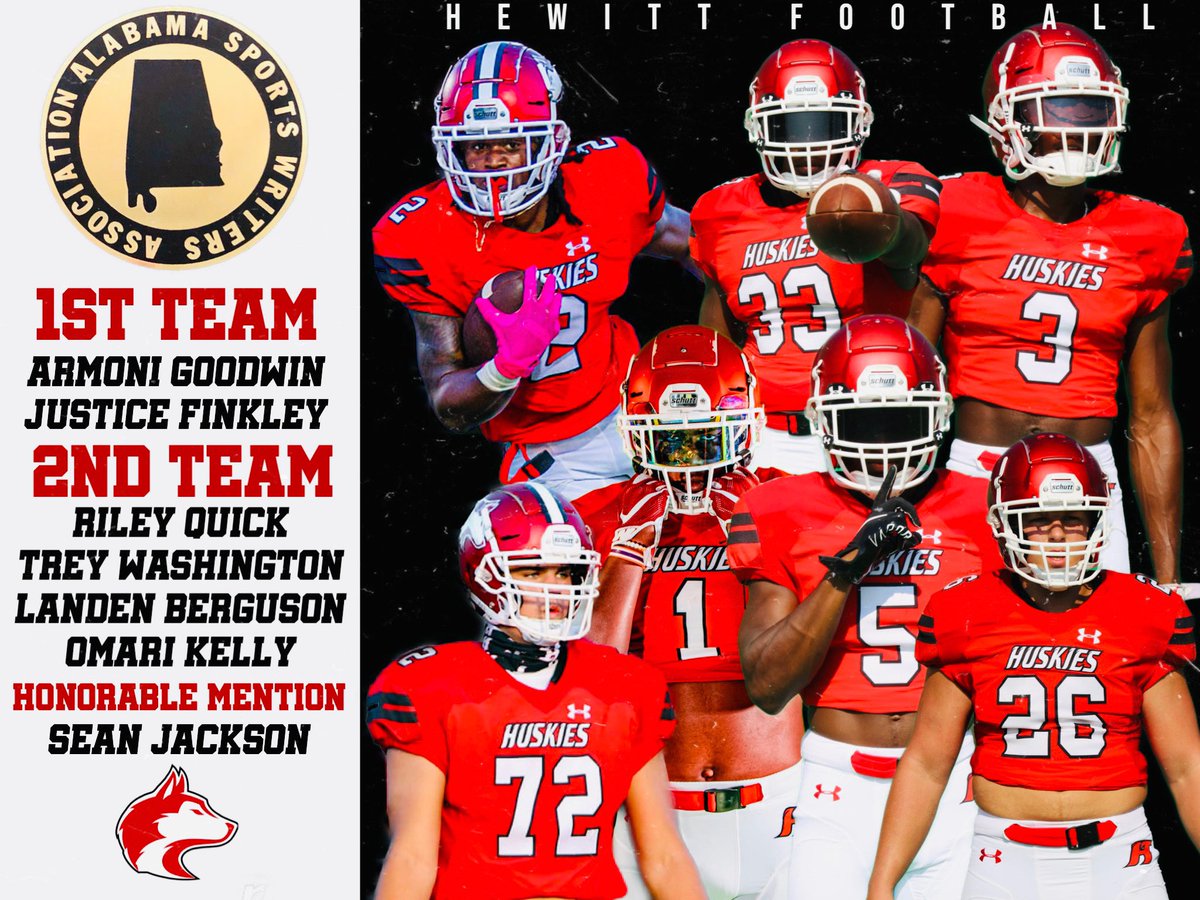HuskyFast's tweet photo. Congratulations to these 7 Huskies on making the ASWA Class 7A All State Team! https://t.co/CiGmpxwX3r