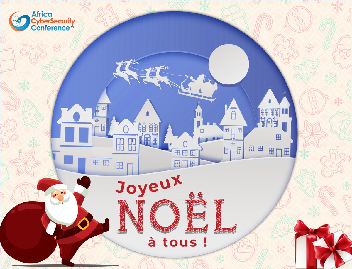 #AfricaCSC wishes you a Merry Christmas 🎁🎄

#Cybersecurity #Jighi #J4jighi #Security #Noel  #Christmas #Conference