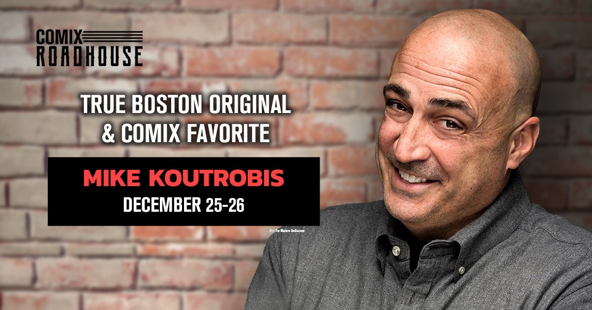 ComixRoadhouse's tweet photo. HEADLINING THIS WEEKEND: @MikeKComic! https://t.co/05t64QfCIL https://t.co/9MPzyL8IqU