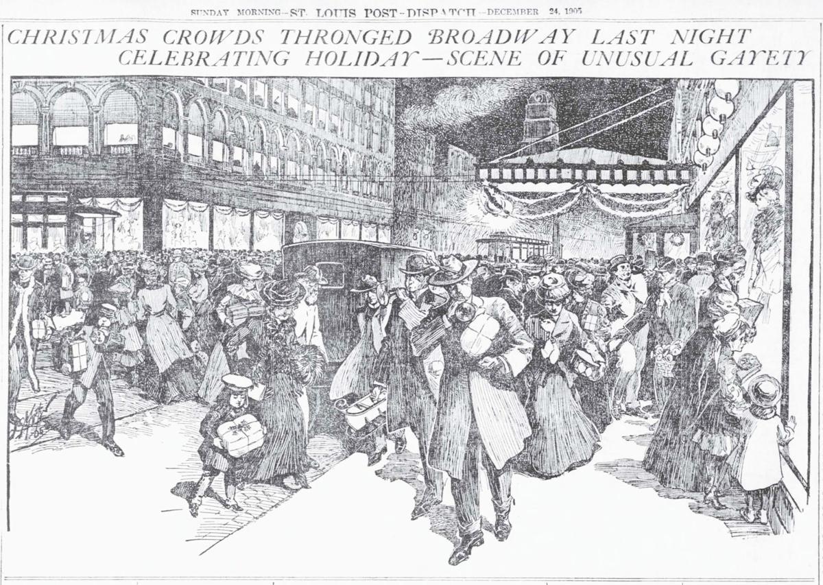STLyesterday's tweet photo. Post-Dispatch Christmas cartoons and illustrations, through the years https://t.co/B3glj0WnFq via @rwklose https://t.co/F3Qo58Rhrz