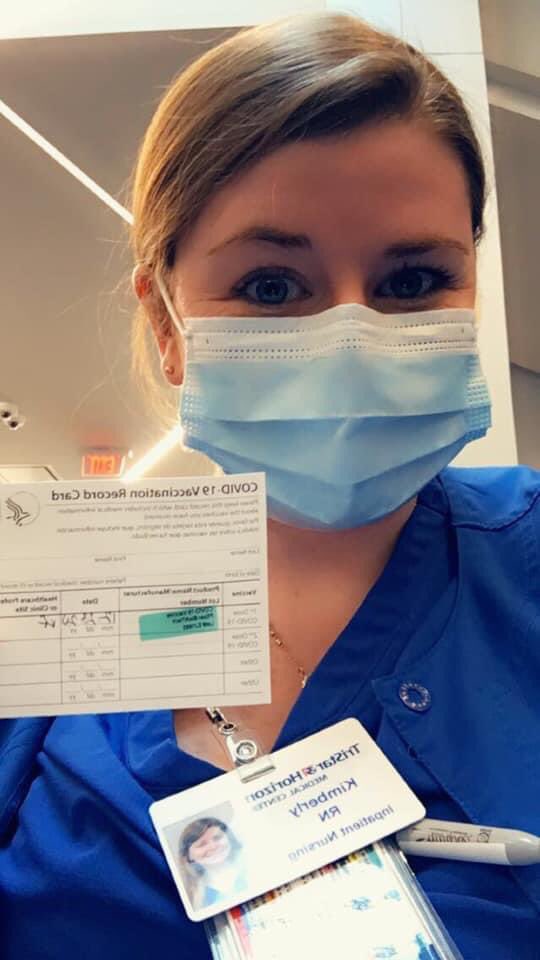 My daughter took the Covid Pfizer vaccine today 12-23-2020. She said she got really hot for a few mins and arm sore.  But hope it keeps her healthy so that she can take care of the patients