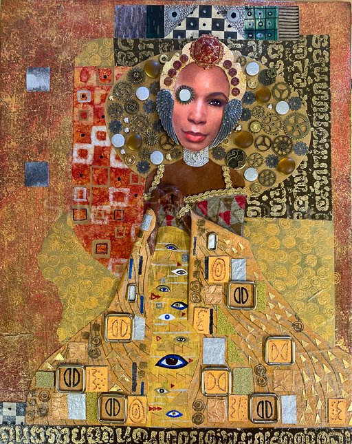 I've seen a few hints here & there that a bunch of us are artists with more than just our feet. Will you share your art with me? RT bc I wanna see it ALL! My genre is typically collage, assemblage, textural pieces. Come on, ALL, join in the art fun!  @shutupandsmell  @ricansolesss