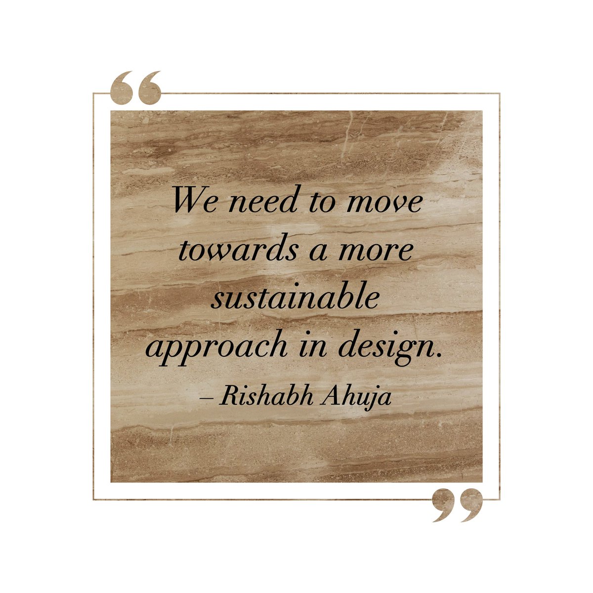 TheQuarryCast's tweet photo. We are having #InspiringConversations with THE #FUTURE – 50 of India’s brightest #designers. Architect Rishabh Ahuja believes #SustainableDesigns are the way forward & is excited to explore new possibilities.
#TheQuarryGallery #TheQuarryColab #ConversationsWithTheFuture https://t.co/sFh7SuvHCX