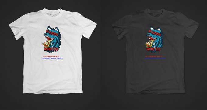 オーイシ 加藤のピザラジオ ピザラジtシャツ 加藤純一 オーイシ