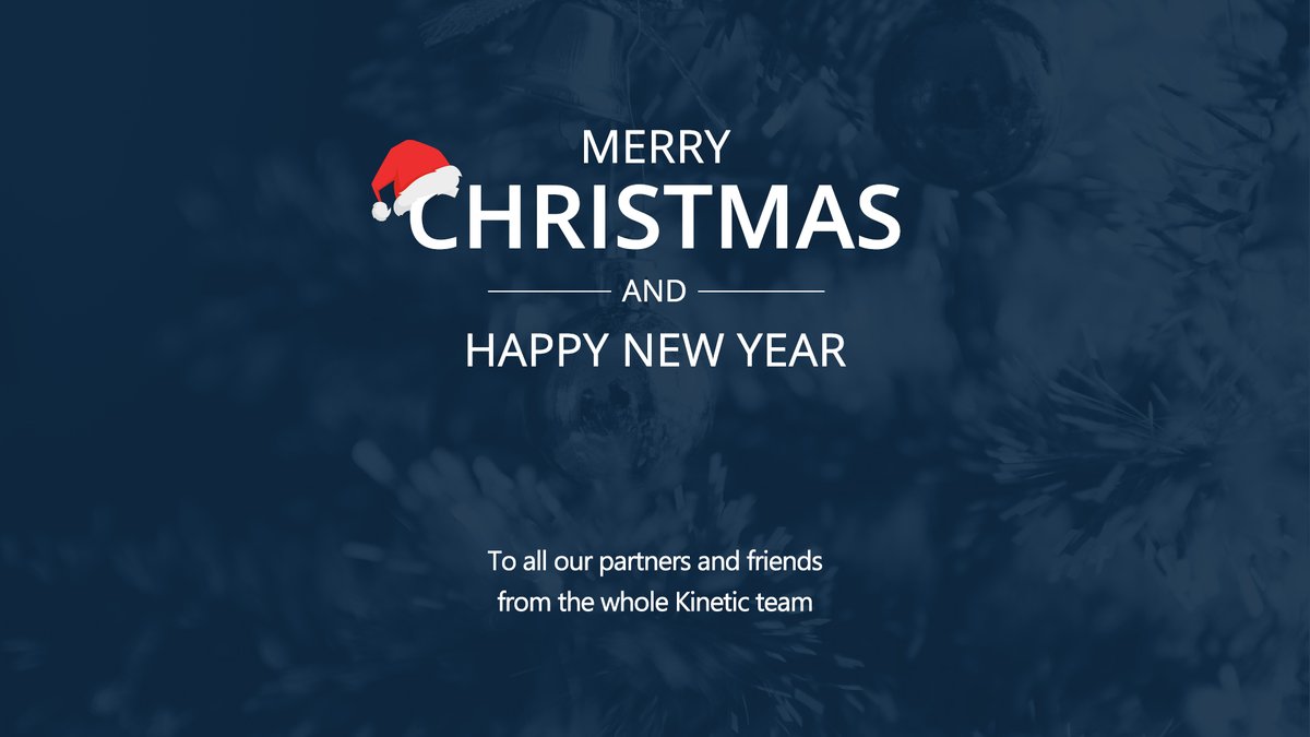 KineticAMP's tweet photo. Merry Christmas to all our partners and friends. Enjoy your holidays and have a happy new year. #Christmas #HolidaySeason #athletemanagement https://t.co/8HefriDslg