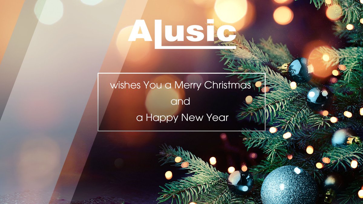 CarboSix's tweet photo. ALUSIC wishes You a Merry Christmas and a Happy New Year! https://t.co/UKzEP4EF93