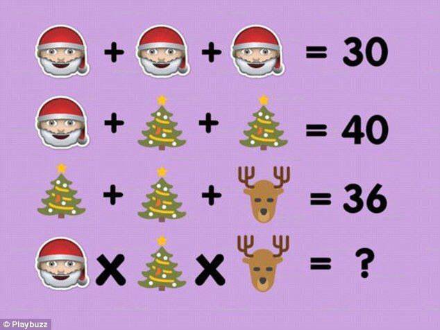 BrightPrintUK's tweet photo. Can you solve this festive riddle?🎄

Apparently only 2% can get this correct! Answers below please!🎅🏻 https://t.co/QiIVnnrU8R