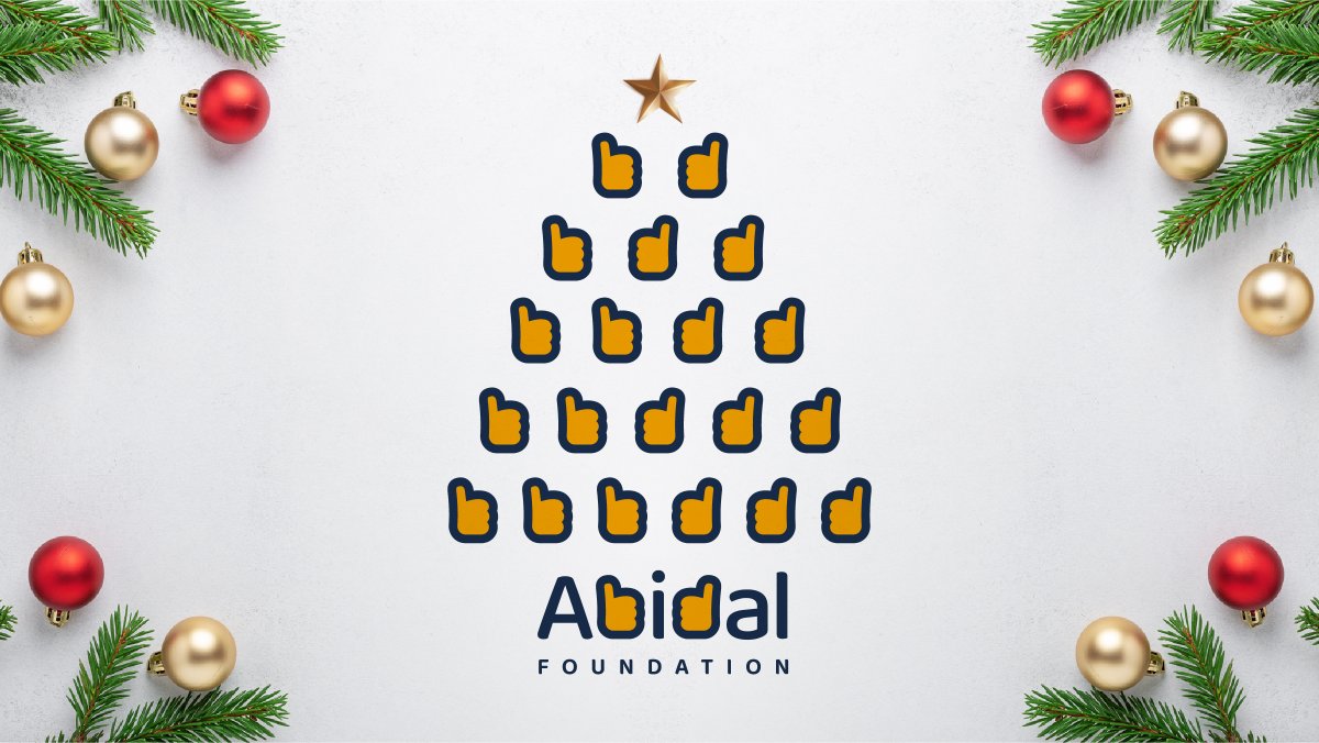 AbidalFound's tweet photo. M E R R Y     C H R I S T M A S 🎄☃️

#AbidalFoundation #EverythingBeginsToday #feliznavidad #merrychristmas https://t.co/8LntBSioh5