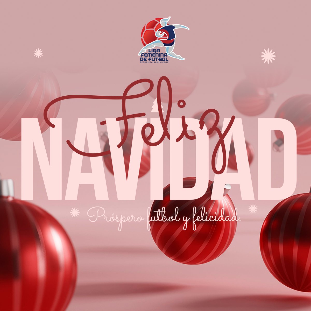 "El mejor de todos los regalos alrededor de cualquier árbol de Navidad es la presencia de una familia feliz y unida" 🎄✍💖

¡Felices fiestas para todos los dominicanos! 🇩🇴⚽🎄

#LigaFemDo #LFF2020 #Navidades2020