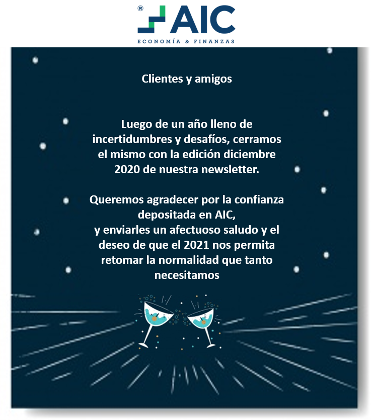 AIC_Economia's tweet photo. Compartimos nuestra ultima newsletter del 2020 junto con nuestros deseos de buen comienzo del 2021
https://t.co/svugRV6r7H
#AIC_informa https://t.co/aPldD01tFh