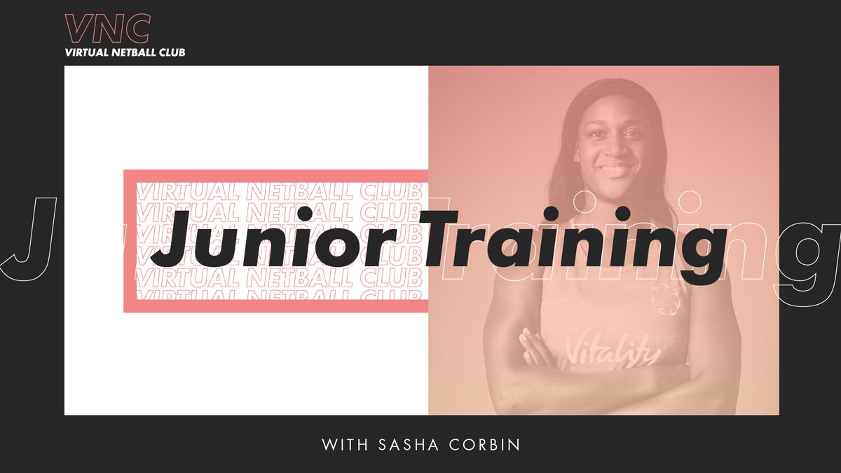EnglandNetball's tweet photo. 🤩 Great opportunity for all U11s!

Take part in 🔟 pre-recorded sessions with @Sasha_Corbin at the Virtual Netball Club - all available now!

All your junior netballers need is energy 🔥, trainers 👟, a ball 🏐, and to be prepared to have some fun! 😃 https://t.co/fUeaJUA9oT