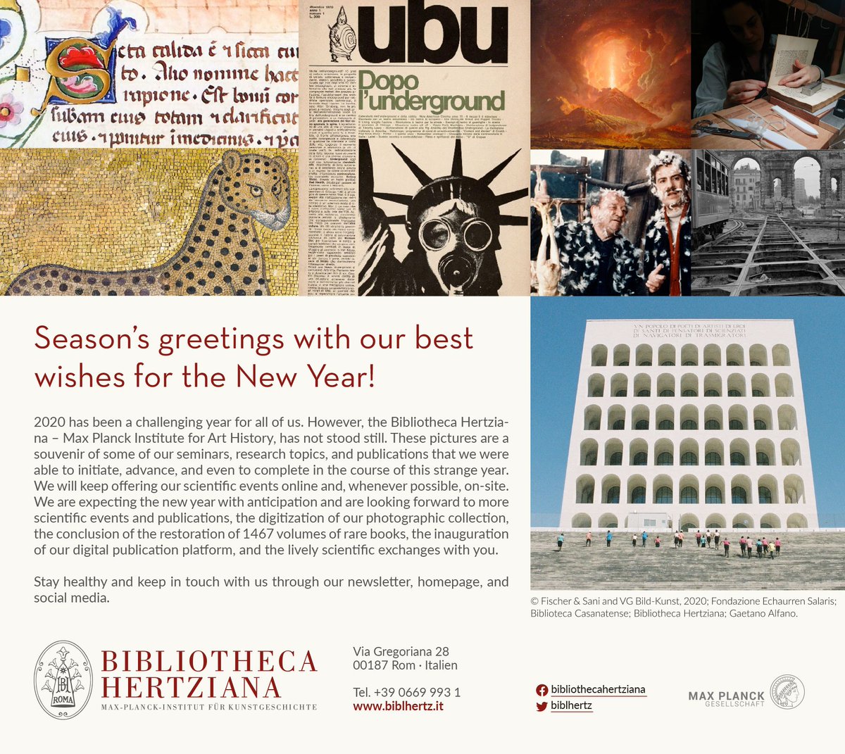 Bibliotheca Hertziana (@biblhertz) on Twitter photo 