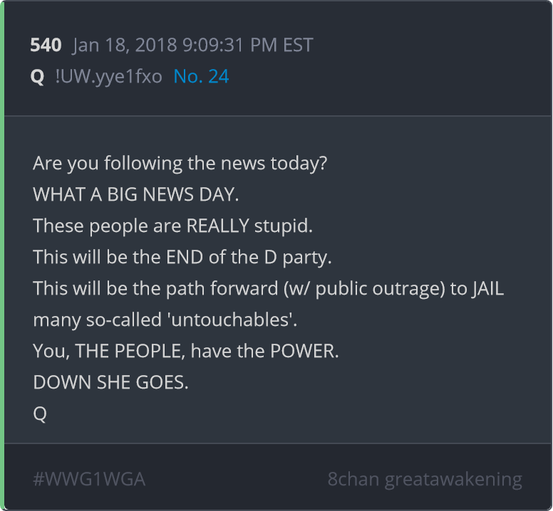 KENNEDY DC CENTER Powering Democratic candidates, committees, partiesRelease of convicts from prison [evil releases evil].THERE ARE NO DEALS.540These people are REALLY stupid. This will be the END of the D party.This will be the path forward (w/ public outrage) to JAIL