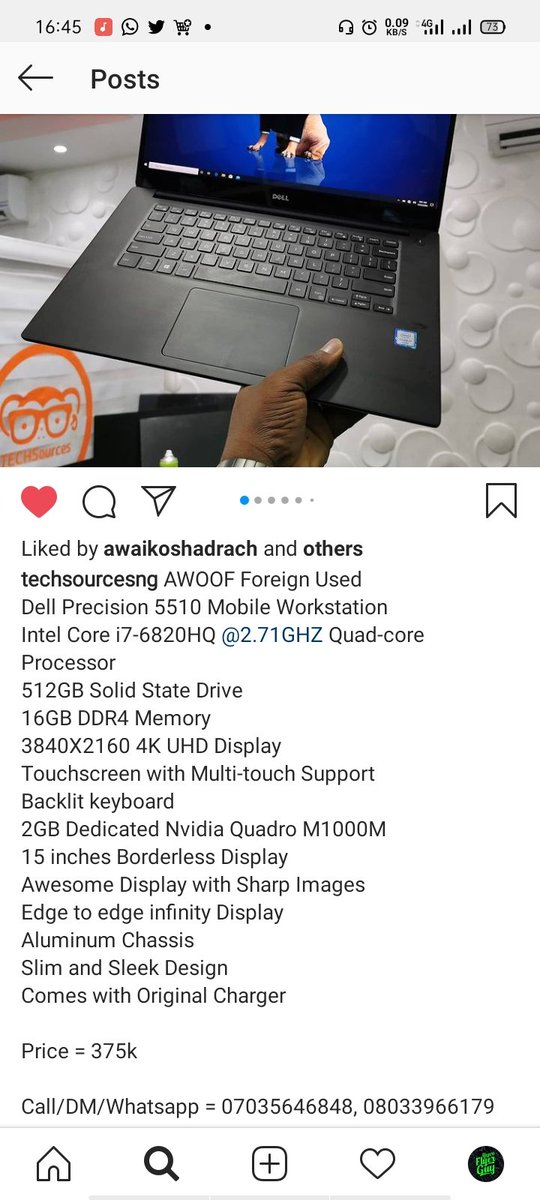 Yomeazzy's tweet photo. I want this laptop badly, how much do I need to save weekly using #Vtarget to buy this laptop at 375,000 naira within 6months OR can you loan me the system and I'll be paying in installments for 6months (I already have 150,000) @vbankng . Anon where are you?๐ https://t.co/0MGOmysxav