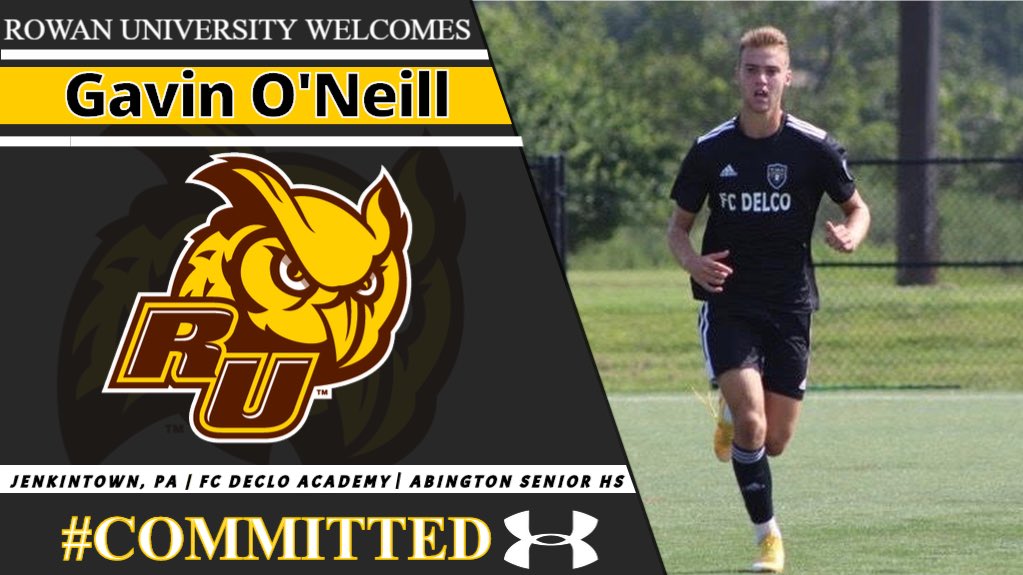 Welcome to @rowanuniversity Gavin O’Neill! Gavin is a second generation prof as his dad Billy O’Neill captain Glassboro State in ‘89 and ‘90 and won the 1990 National Championship. We are thrilled  to have Gavin apart of our family!