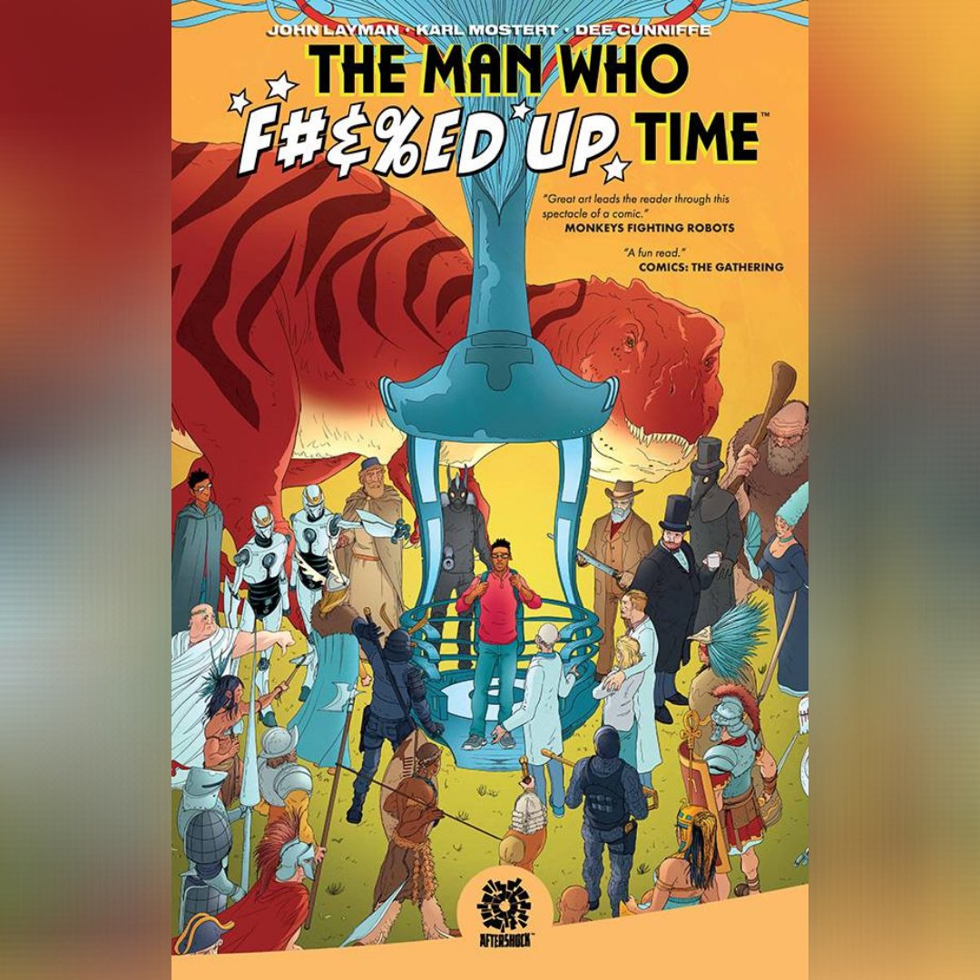AfterShockComix's tweet photo. On #comic stands NOW for #NCBD from @AfterShockComix!
π¦ MILES TO GO #3
π» ANIMOSITY VOL. 6 TPB
β° THE MAN WHO F#%&ED UP TIME TPB
π₯ #MilesToGoComic #NewComicBookDay #NewComicsDay #ReadDangerously #SupportYourLCS https://t.co/ZPCNVybMmX
