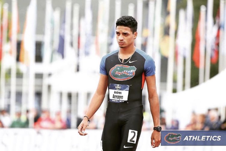 andresarroyopr's tweet photo. Back when it was just a kid from Colonial High in Orlando Fl, repping THE Florida Gators focused on achieving his dream of making it to The Olympic Games. Well Olympics are coming up back again and I feel just like that kid once again #StayMotivated #TwoTimeOlympian 💂🏼‍♀️🐊🇵🇷 https://t.co/wbcqfyDNAV