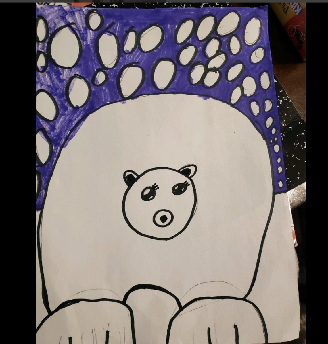 MrMorelosART's tweet photo. Shout out to the amazing Kindergarten and 1st grade students of the 2nd marking period! Way to go using your lines and basic shapes to create these winter themed drawings! https://t.co/OsWB788azM
