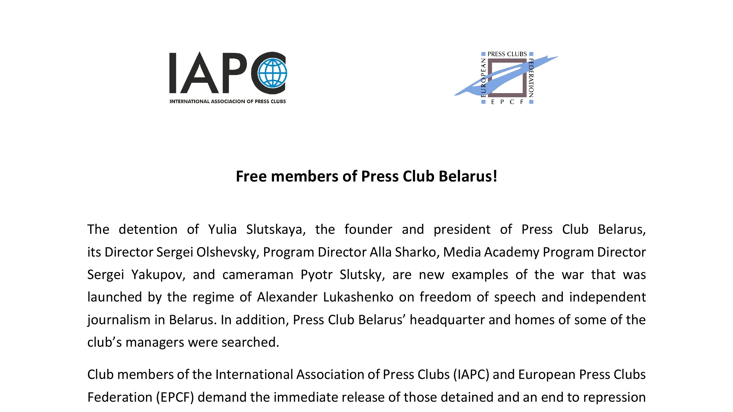 IAPC 🌐 (@PressClubs) / Twitter