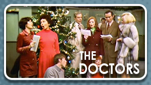 Christmas 1969 cont'd - Maggie wishes her closest friends the gift of peace. Hope Memorial staff members perform Christmas carols and the whole cast of 'The Doctors' wish the audience a happy holiday season. 
#RetroDoctors #soaps #Soapoperas