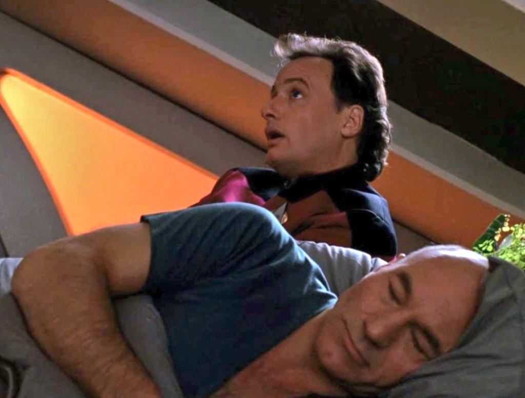 picard and Q as ernie and bert from sesame street - a threadpicard e Q como enio e beto da vila sesamo - thread