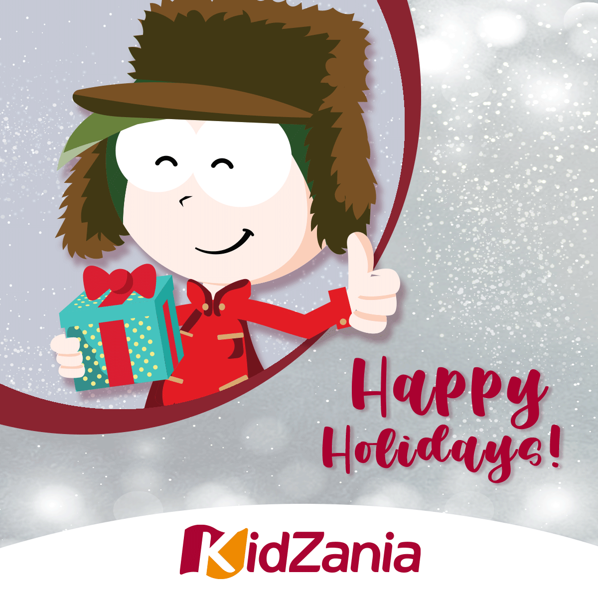 From everyone at KidZania, we wish you a happy holiday season! / ¡De parte de todos en KidZania, les deseamos felices fiestas!