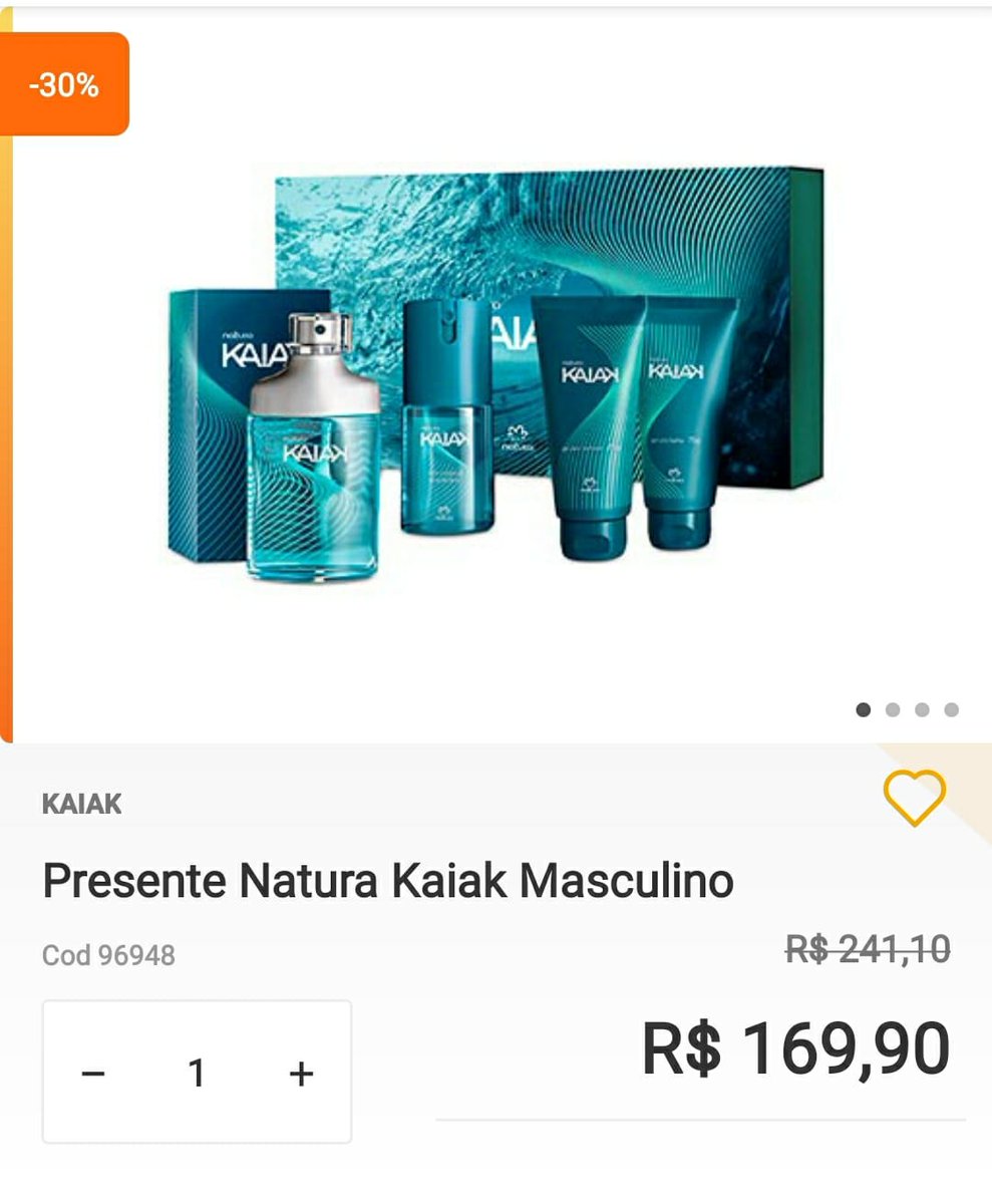RafaTopStore1's tweet image. PRESENTE NATURA KAIAK MASCULINO
Faça o seu pedido no meu espaço Digital Natura e receba no conforto de sua casa.
Compre aqui 👉 bit.ly/ConsultorRafat…
Consultor Natura Digital | 81.3449-4580