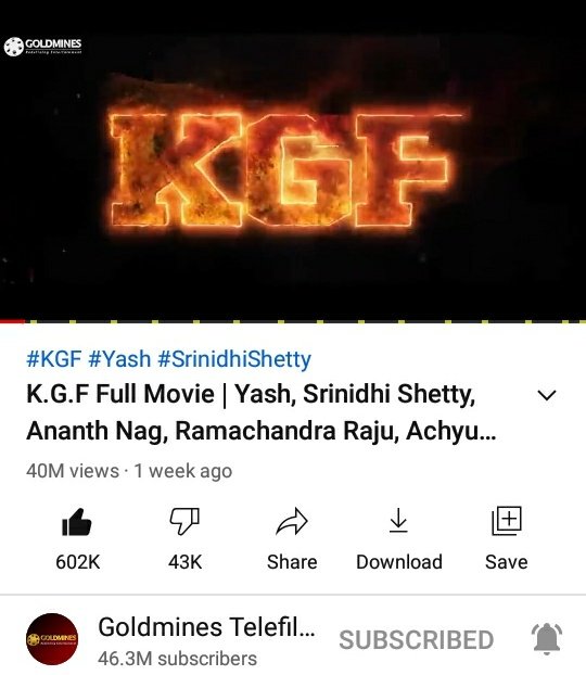 SHDMOVIES's tweet image. #KGFChapter1 Bhojpuri Version Crossed 40M+ Views &amp;amp; 602K+ Likes On YouTube 🔥💥

youtu.be/ULEQb_l-N08

@TheNameIsYash @SrinidhiShetty7
@YashBossEdits @YashTrends @BeingNimmaYash @YashUpdates @prashanth_neel @OfficialYashFc @Yashbalaga @YashTeluguFc @TeamOnlyYash @YashFC @RSYHCF