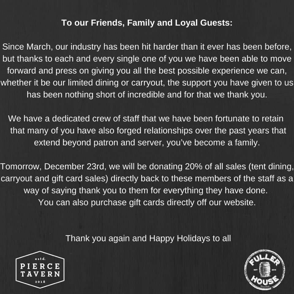 Today is the day! 20% of all sales goes back directly to our staff! 

#supportlocal #SupportSmallBusinesses